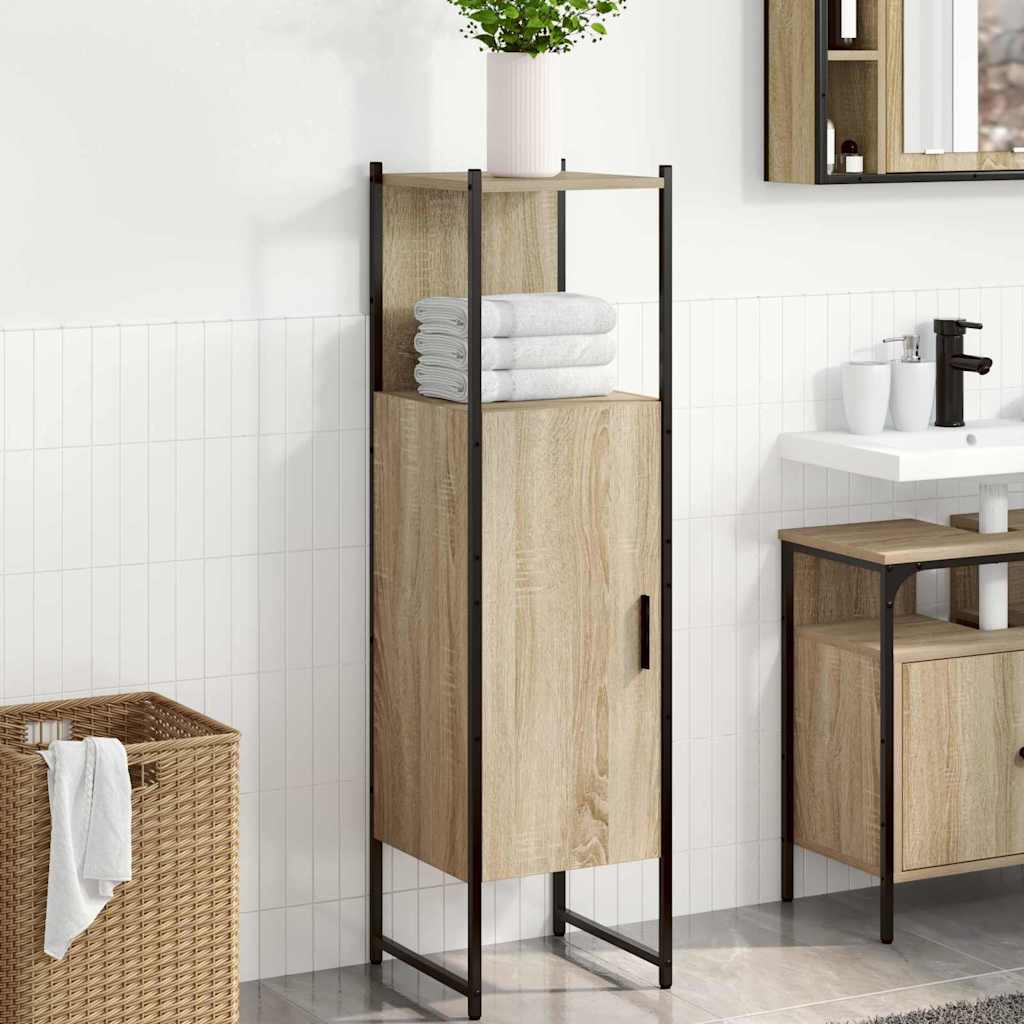 Mobile da Bagno Beige 33 x 33 x 120,5 cm Legno multistrato