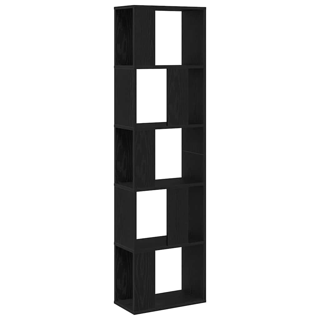 Libreria Rovere Nero 45 x 23,5 x 162,5 cm
