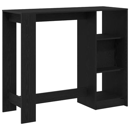 Tavolo da bar Rovere Nero 124 x 46 x 103.5 cm Legno multistrato