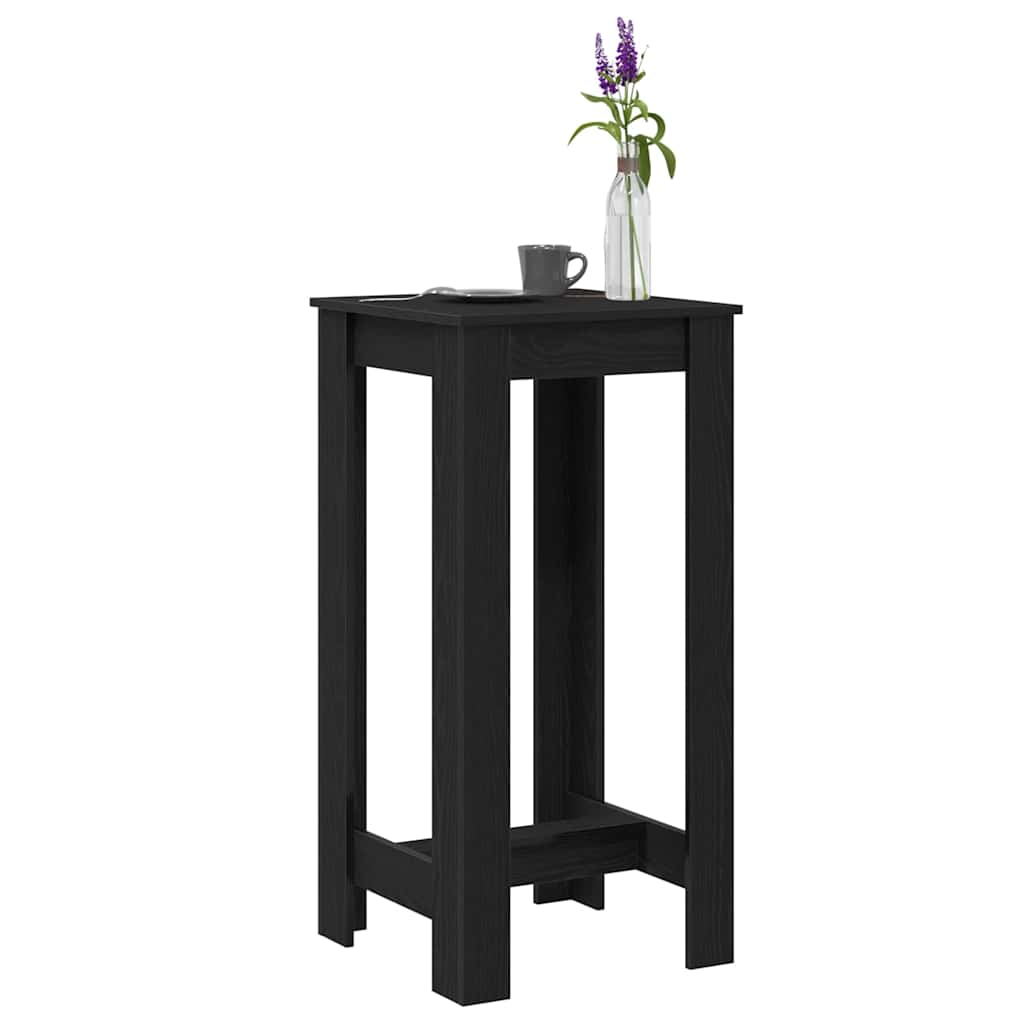Tavolo da bar Rovere Nero 51 x 50 x 103.5 cm Legno multistrato