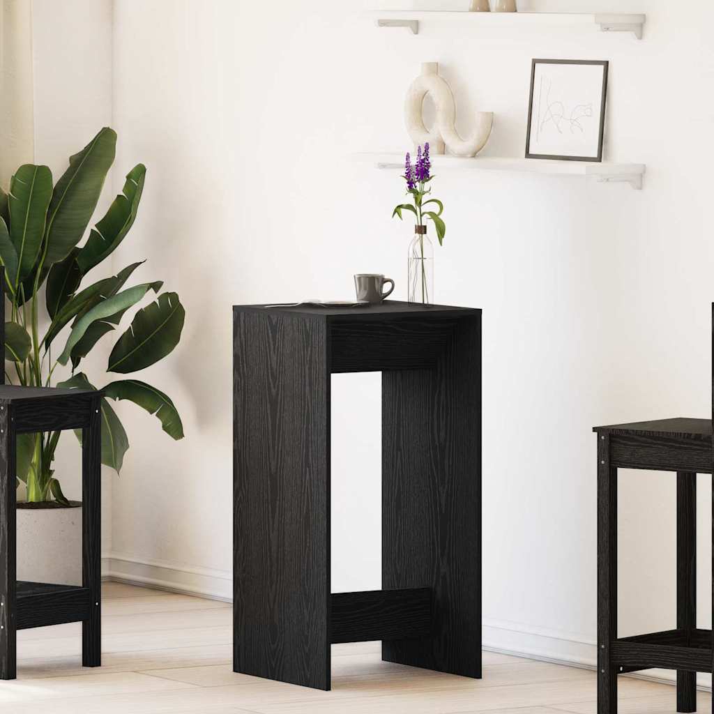 Tavolo da bar Rovere Nero 51 x 50 x 103.5 cm Legno multistrato