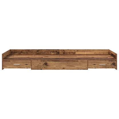 Struttura del letto Legno vecchio 80 x 200 cm Legno multistrato