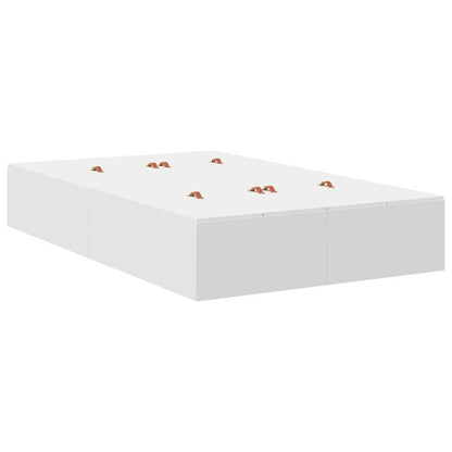 Struttura letto con contenitore Bianco 120 x 200 cm