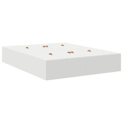Struttura letto con contenitore Bianco 150 x 200 cm