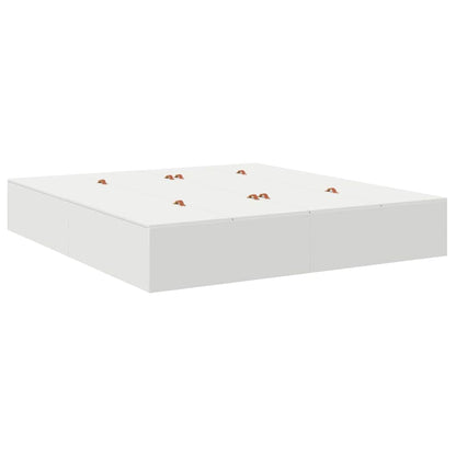 Struttura letto con contenitore Bianco 180 x 200 cm