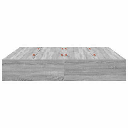 Struttura letto con contenitore Grigio Sonoma 180 x 200 cm