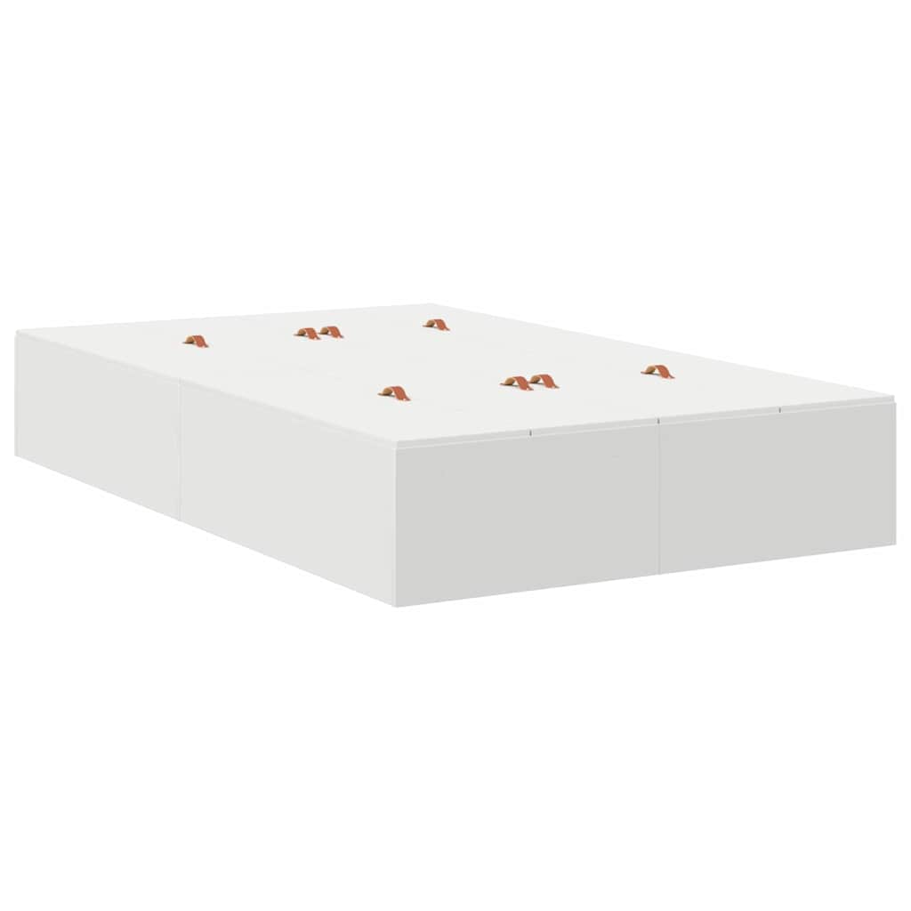 Struttura letto con contenitore Bianco 120 x 190 cm