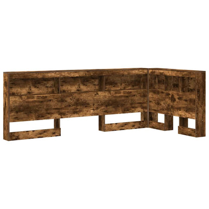 Testata contenitore Rovere fumÃ© 80 cm Legno multistrato