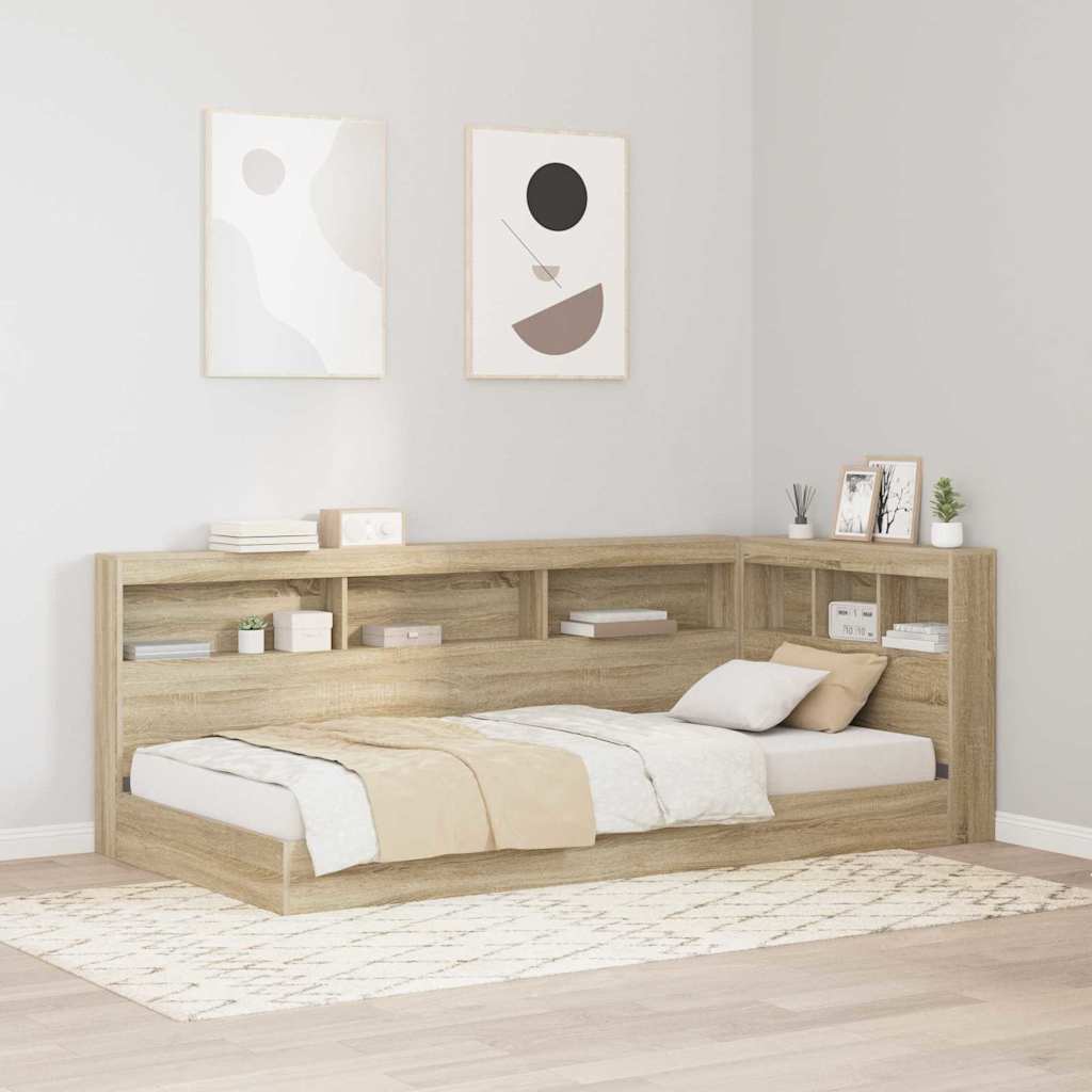 Testata contenitore Rovere Sonoma 90 cm Legno multistrato