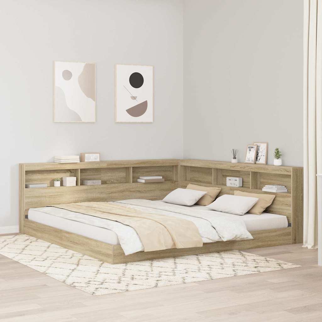 Testata contenitore Rovere Sonoma 200 cm Legno multistrato