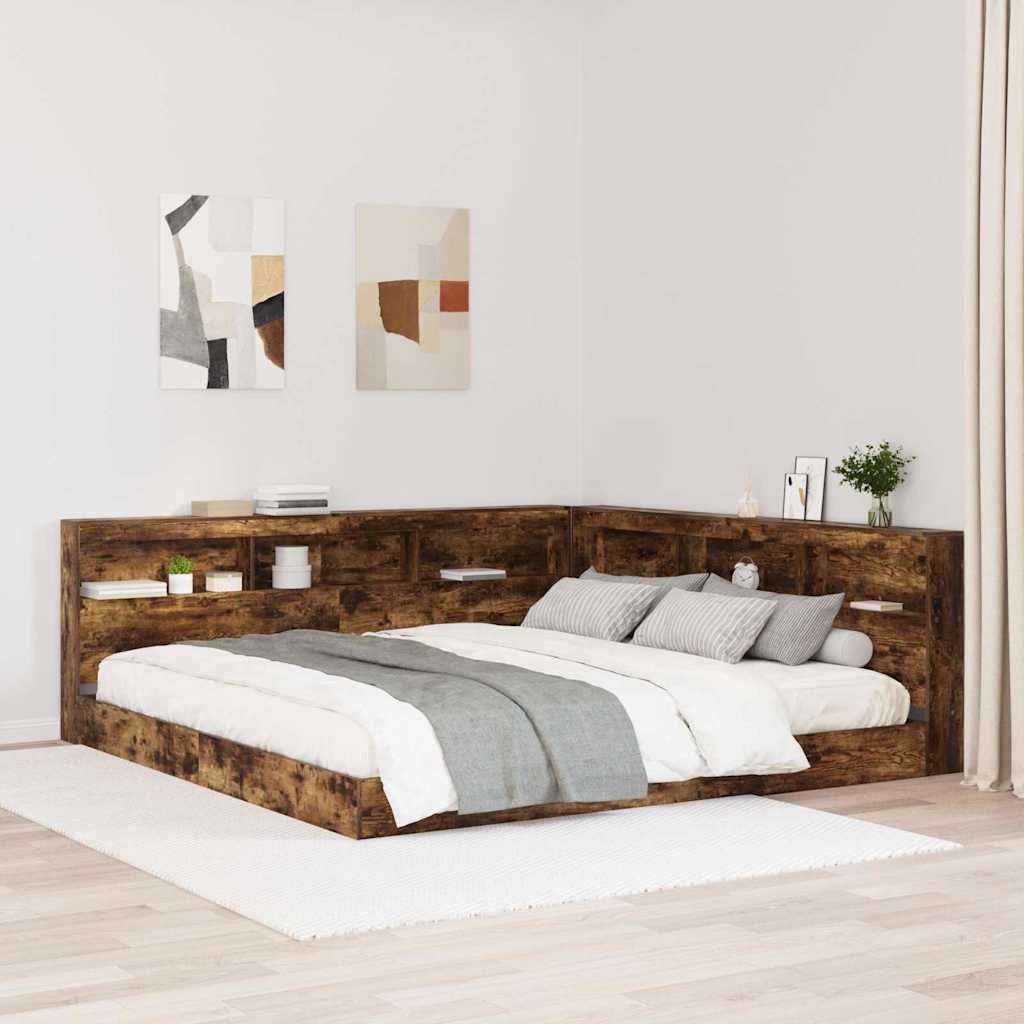 Testata contenitore Rovere fumé 200 cm Legno multistrato