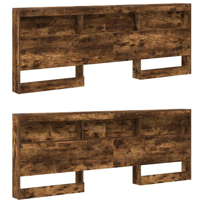 Testata contenitore Rovere fumé 200 cm Legno multistrato