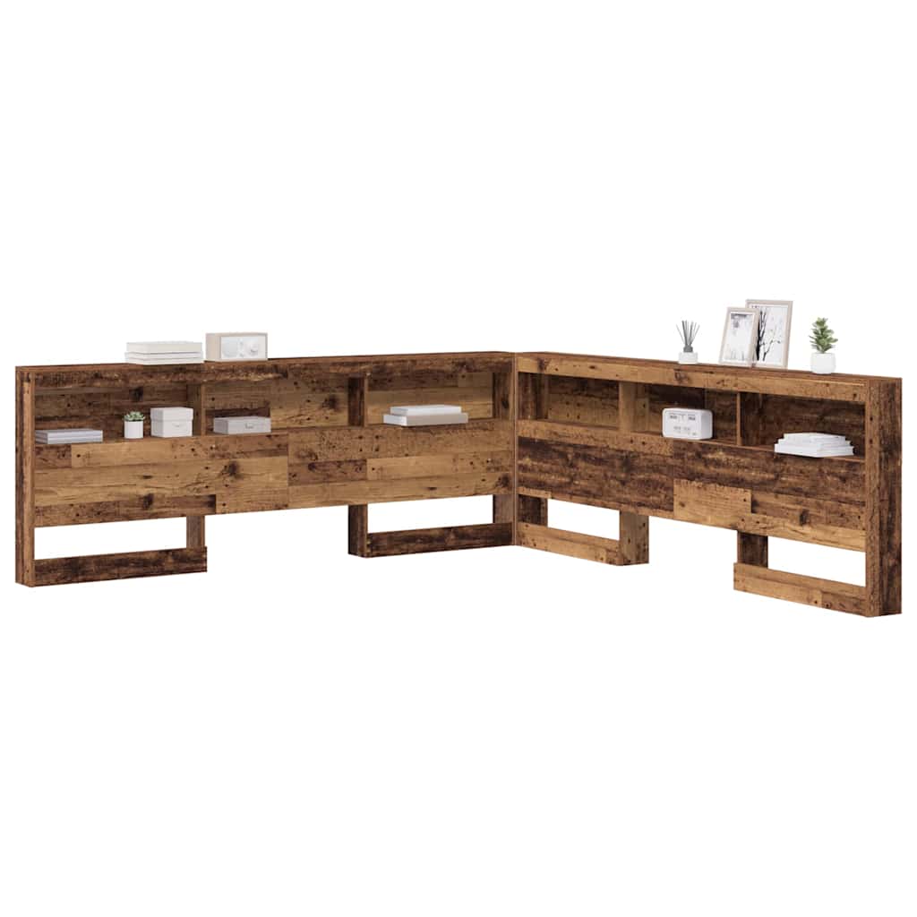 Testata contenitore Legno vecchio 200 cm Legno multistrato