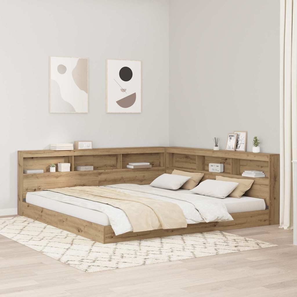 Testata contenitore Rovere artigianale 200 cm Legno multistrato