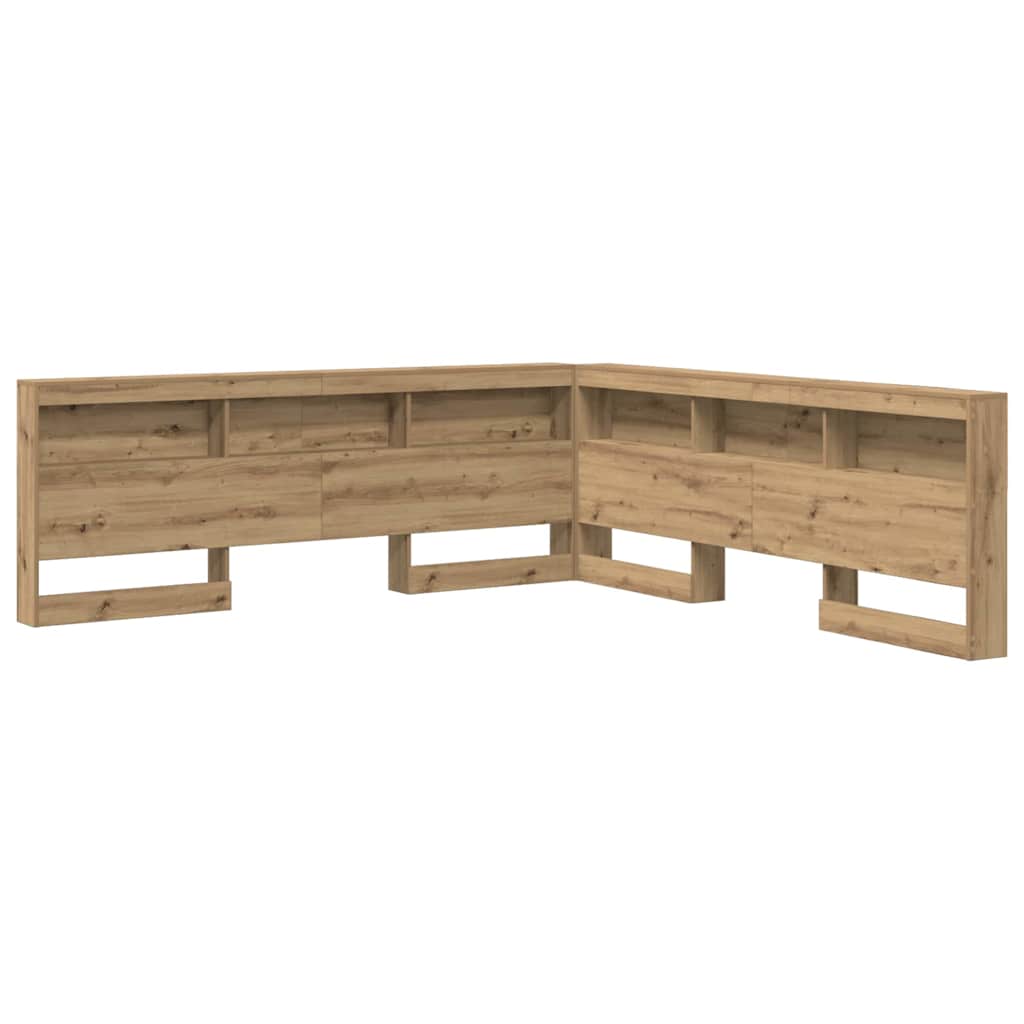 Testata contenitore Rovere artigianale 200 cm Legno multistrato