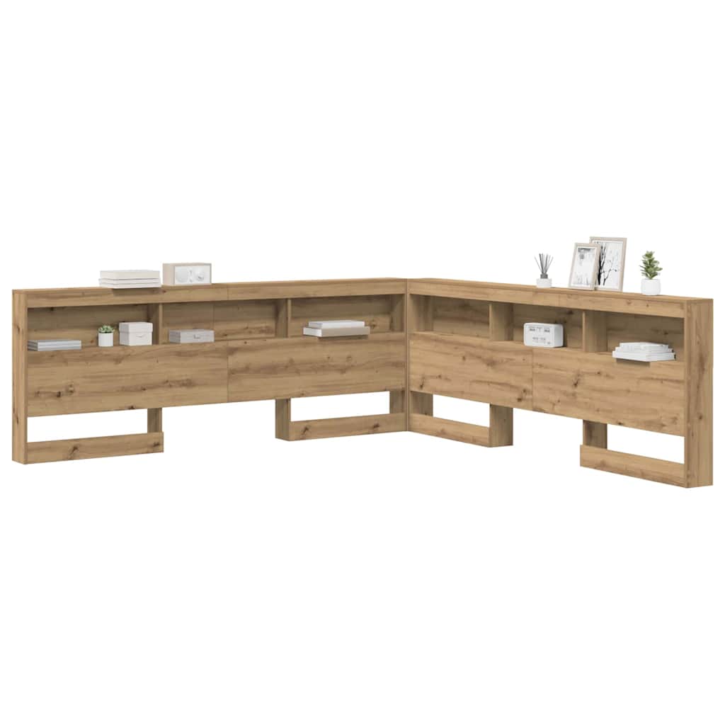 Testata contenitore Rovere artigianale 200 cm Legno multistrato