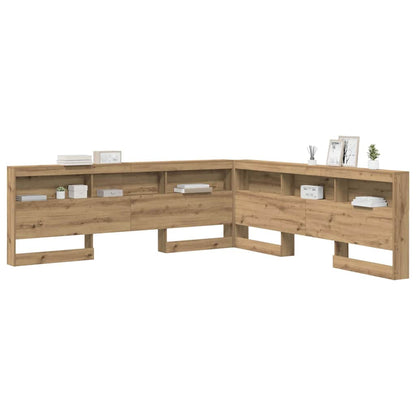 Testata contenitore Rovere artigianale 200 cm Legno multistrato