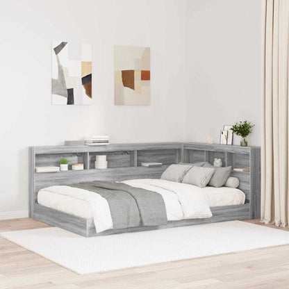 Testata contenitore Grigio Sonoma 120 cm Legno multistrato