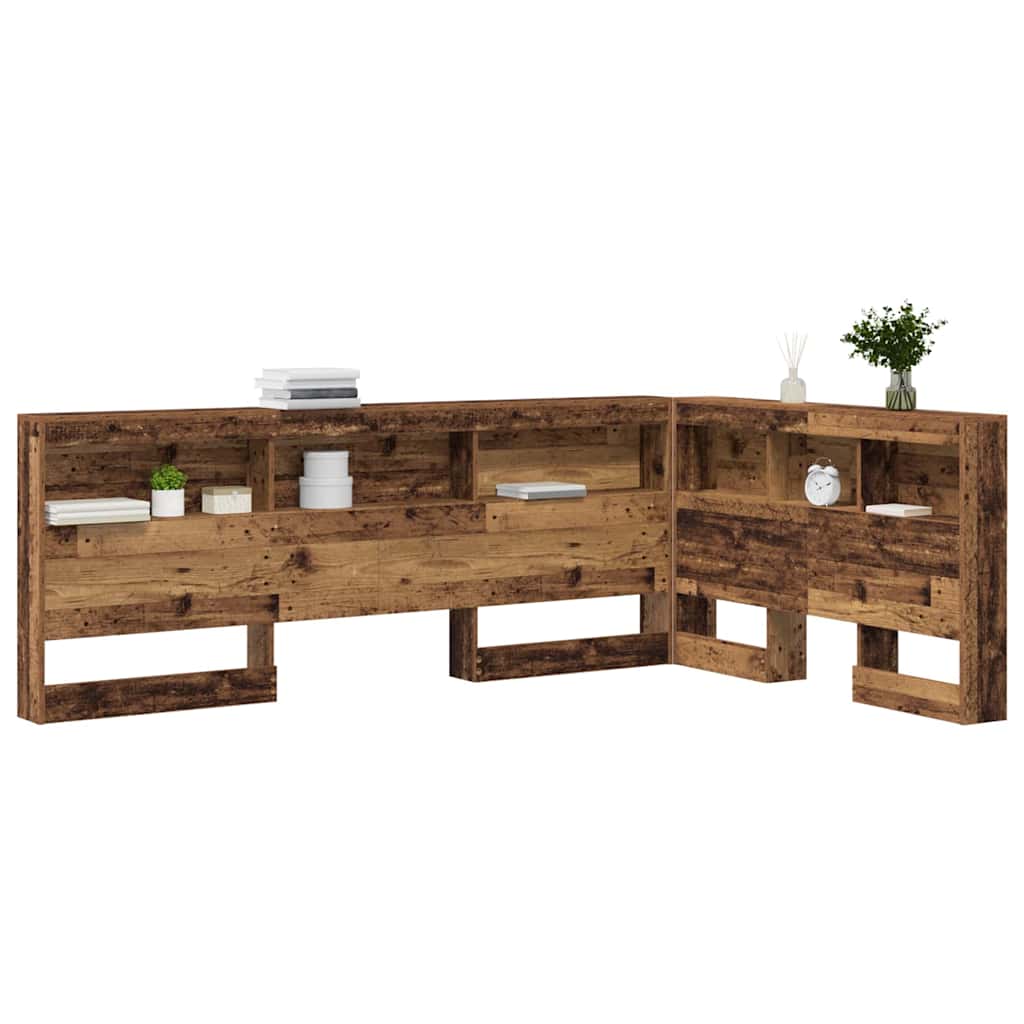 Testata contenitore Legno vecchio 120 cm Legno multistrato