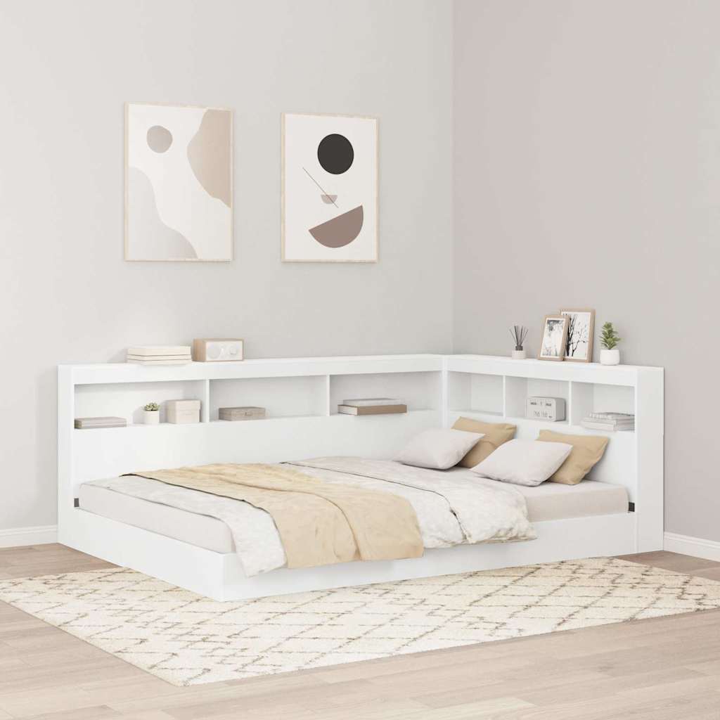 Testata contenitore Bianco 150 cm Legno multistrato