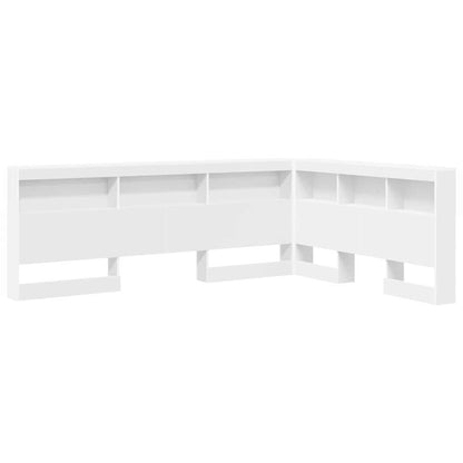 Testata contenitore Bianco 150 cm Legno multistrato