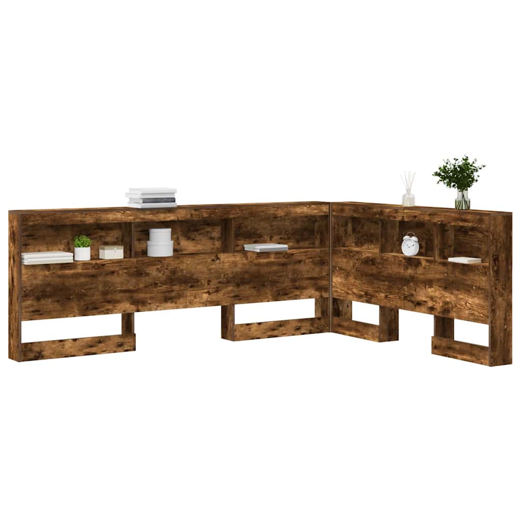 Testata contenitore Rovere fumÃ© 150 cm Legno multistrato