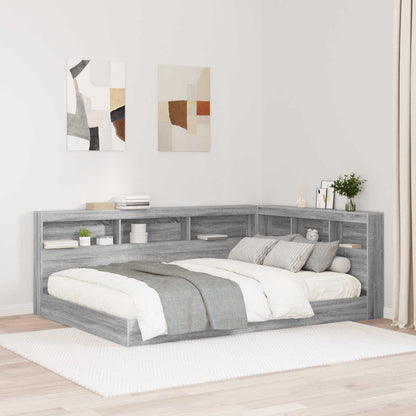 Testata contenitore Grigio Sonoma 150 cm Legno multistrato