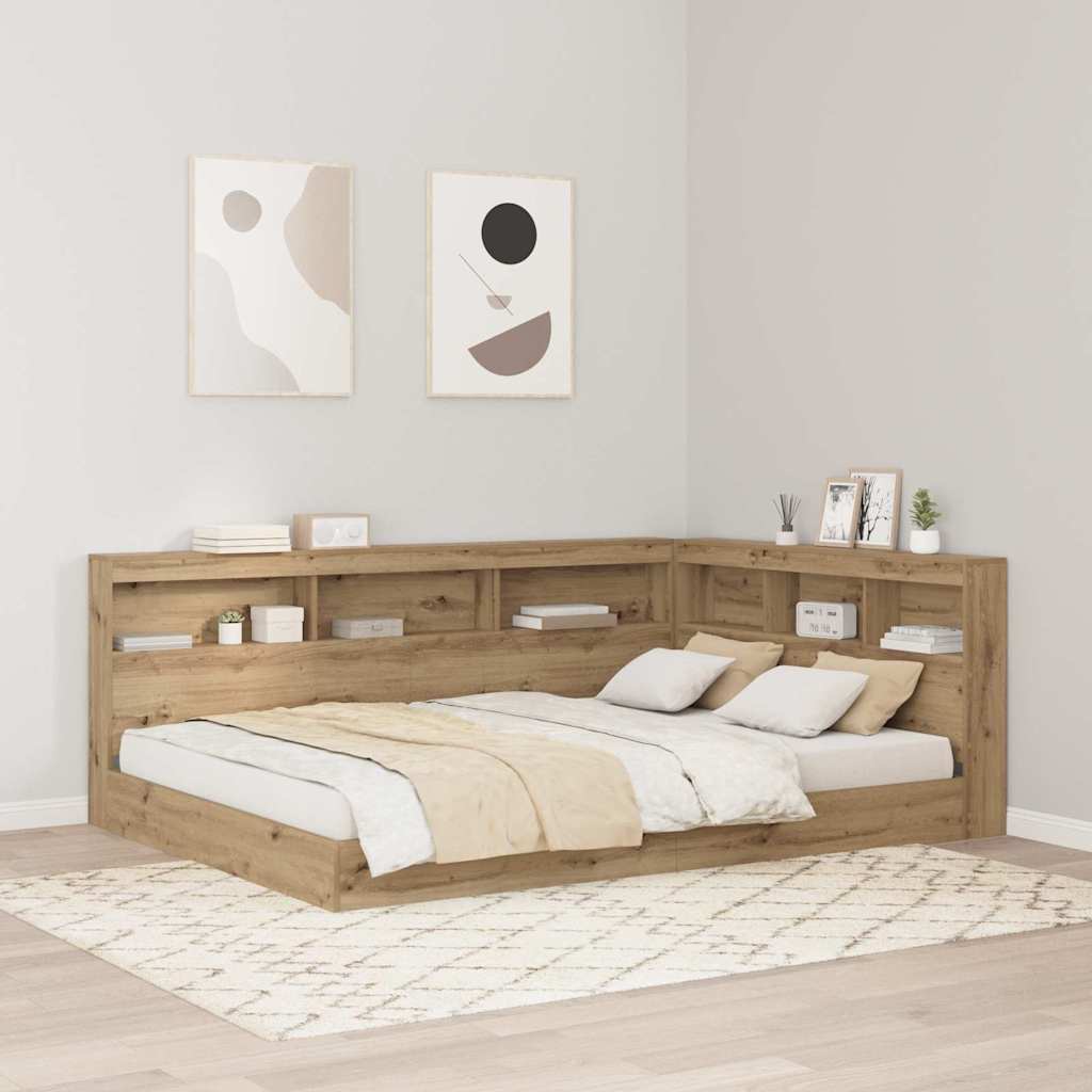 Testata contenitore Rovere artigianale 150 cm Legno multistrato