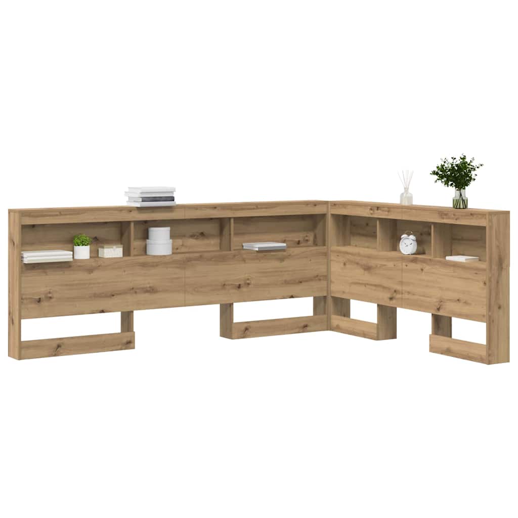 Testata contenitore Rovere artigianale 150 cm Legno multistrato