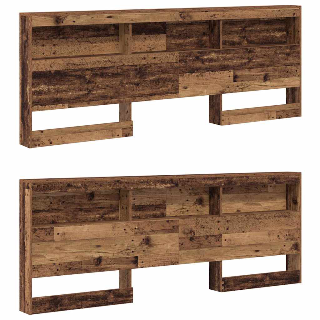 Testata contenitore Legno vecchio 180 cm Legno multistrato