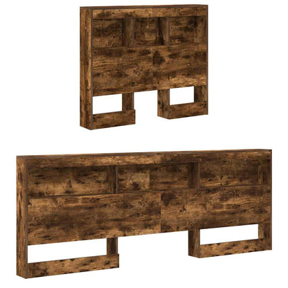 Testata contenitore Rovere fumÃ© 90 cm Legno multistrato