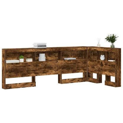 Testata contenitore Rovere fumÃ© 90 cm Legno multistrato