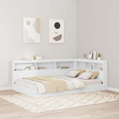 Testata contenitore con testiera Bianco 207,5 x 137,5 x 76,5 cm