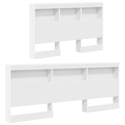 Testata contenitore con testiera Bianco 207,5 x 137,5 x 76,5 cm