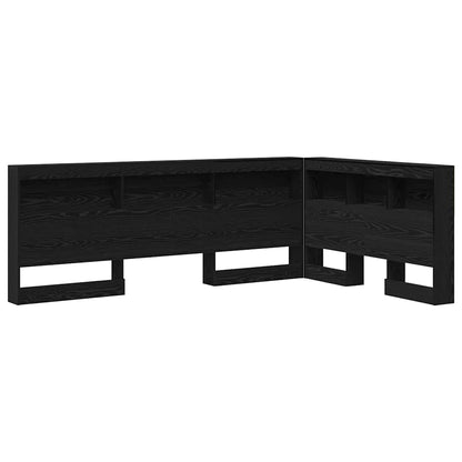 Testata contenitore Rovere Nero 207,5 x 137,5 x 76,5 cm