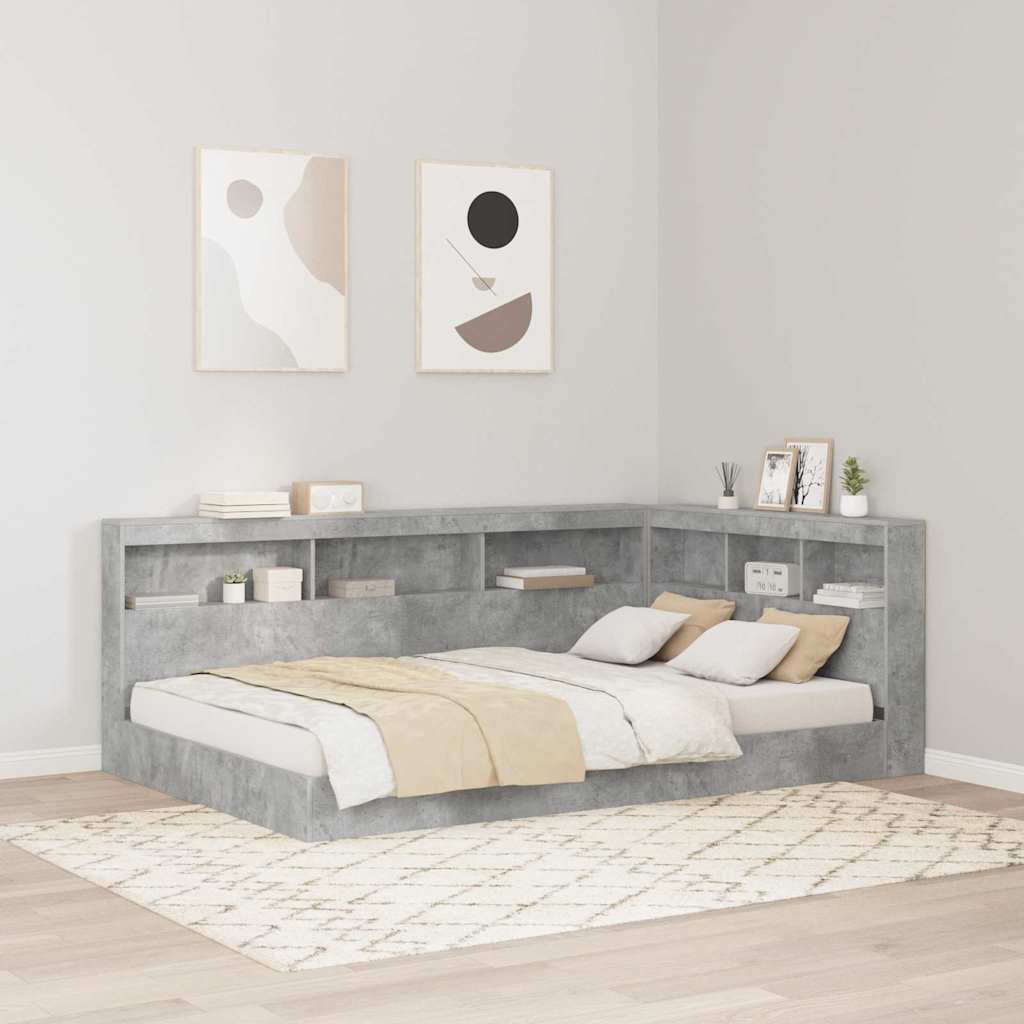 Testata contenitore Grigio cemento 207,5 x 137,5 x 76,5 cm