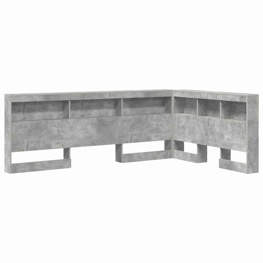 Testata contenitore Grigio cemento 207,5 x 137,5 x 76,5 cm