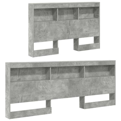 Testata contenitore Grigio cemento 207,5 x 137,5 x 76,5 cm