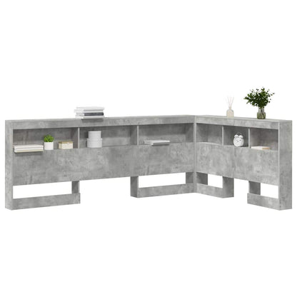 Testata contenitore Grigio cemento 207,5 x 137,5 x 76,5 cm
