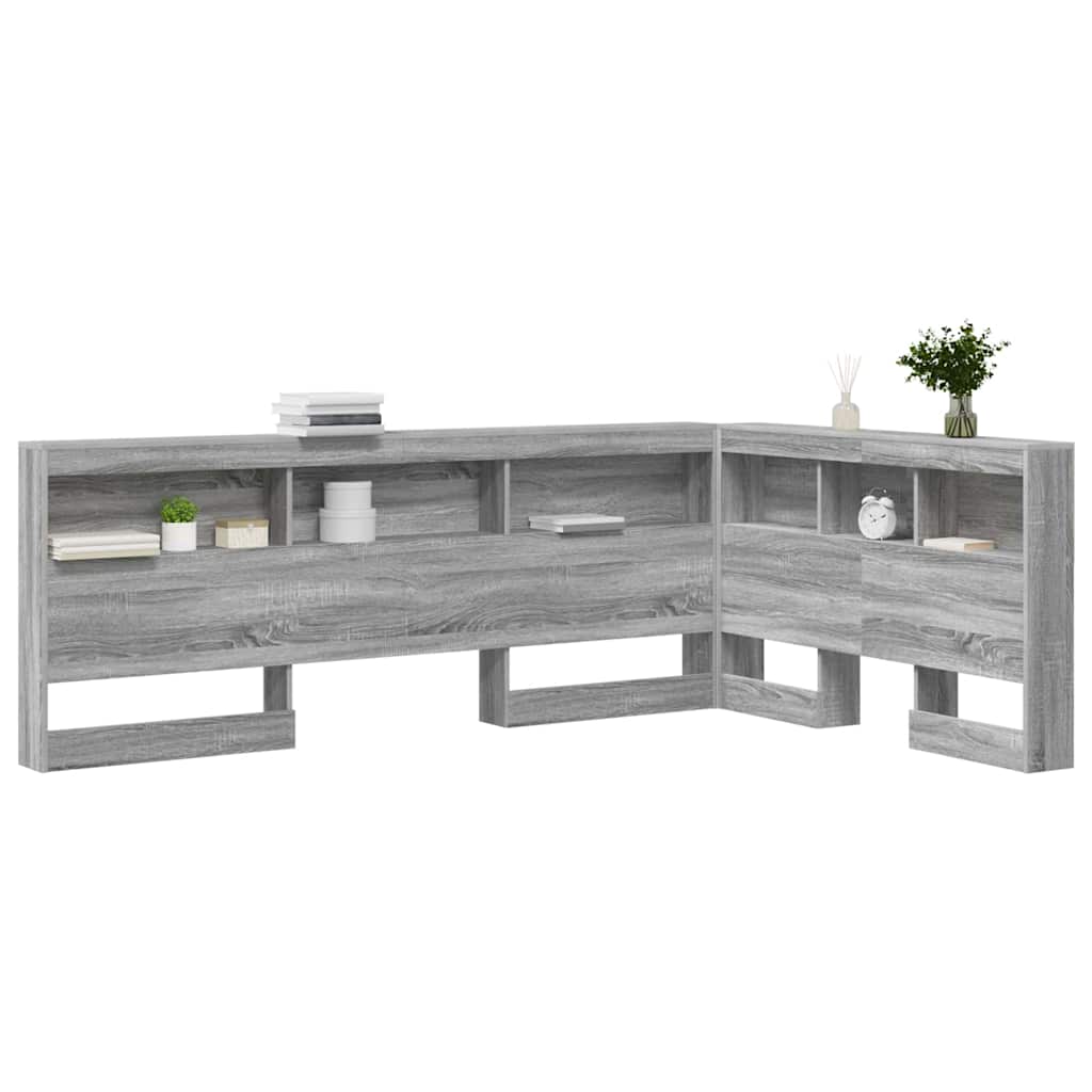 Testata contenitore Grigio Sonoma 207,5 x 137,5 x 76,5 cm