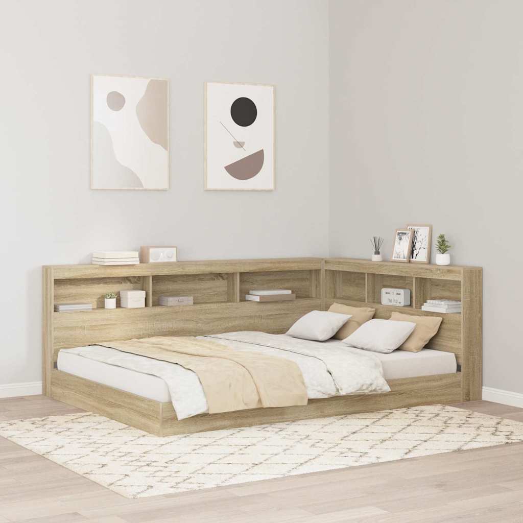 Testata contenitore Rovere Sonoma 135 cm Legno multistrato