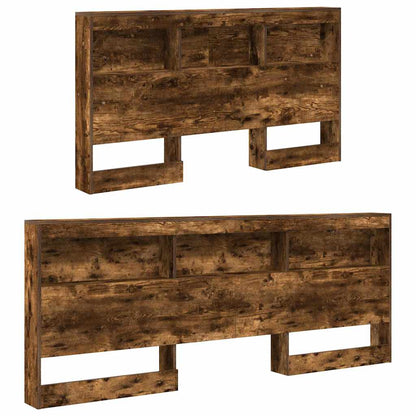 Testata contenitore Rovere fumÃ© 135 cm Legno multistrato