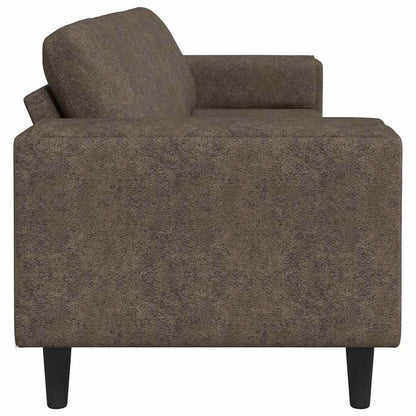 Divano per Soggiorno Grigio scuro 250 x 77 x 76 cm