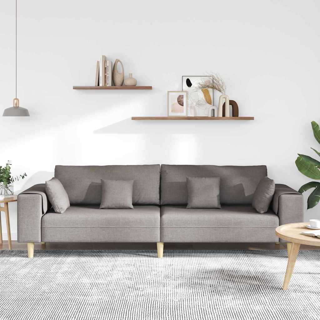 Divano con cuscino Talpa 250 x 77 x 76 cm Tessuto