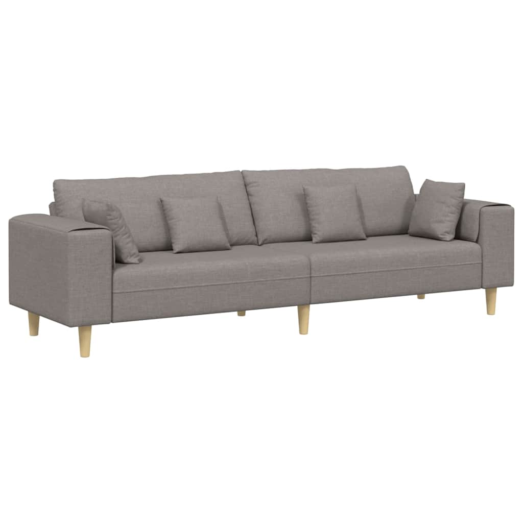 Divano con cuscino Talpa 250 x 77 x 76 cm Tessuto