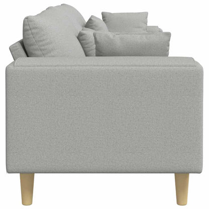 Divano con cuscino Grigio Nuvola 250 x 77 x 76 cm Tessuto
