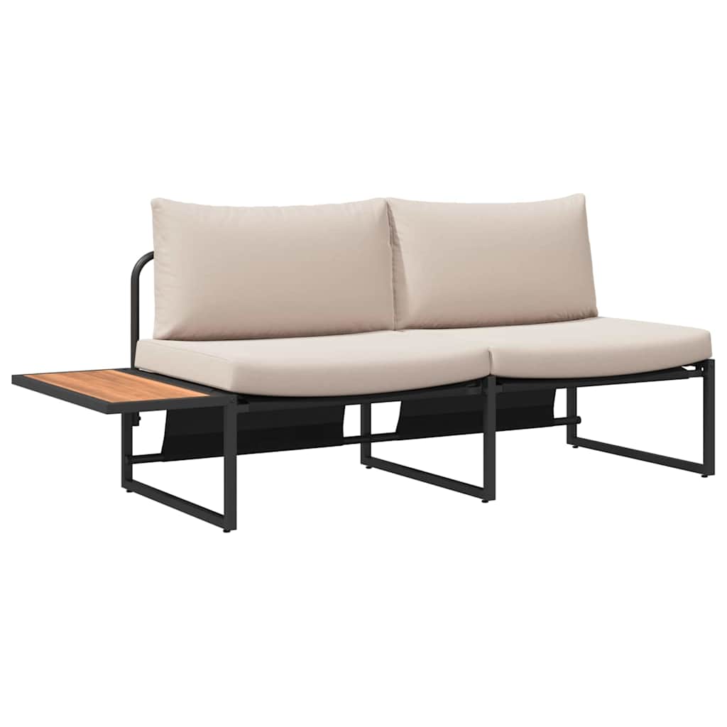 Set da Pranzo per Giardino 3 pcs Talpa Acciaio