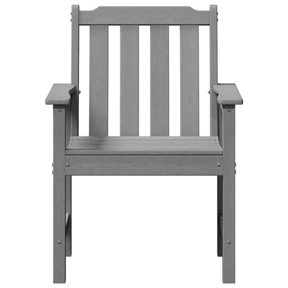 Sedia da Giardino 4 pcs Grigio chiaro 65.5 x 59 x 88 cm