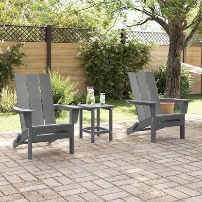 Sedia da Giardino 2 pcs Grigio chiaro 80.5 x 74.5 x 92 cm