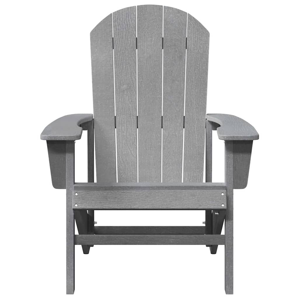 Sedia da Giardino 2 pcs Grigio chiaro 82 x 74 x 92 cm
